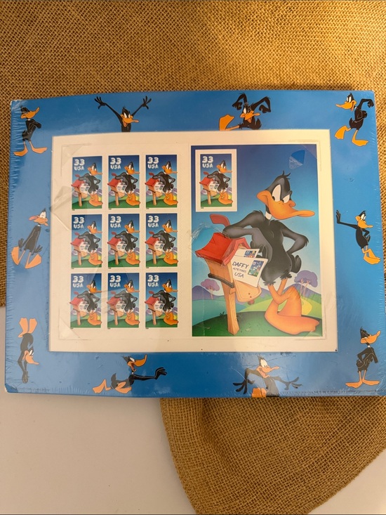 Other - Y2K USPS Vintage Matted DAFFY DUCK Stamp Sheets Sets-(MNH) SEALED 1991-2000